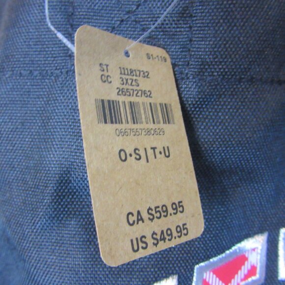 Victoria Secret Tote Bag Love Pink Plaid Black Duffle Zip Pocket Y2K NEW - Picture 2 of 4